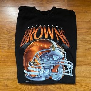 Men’s Vintage Cleveland Browns Helmet Logo Tee